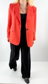 Orange blazer jacket