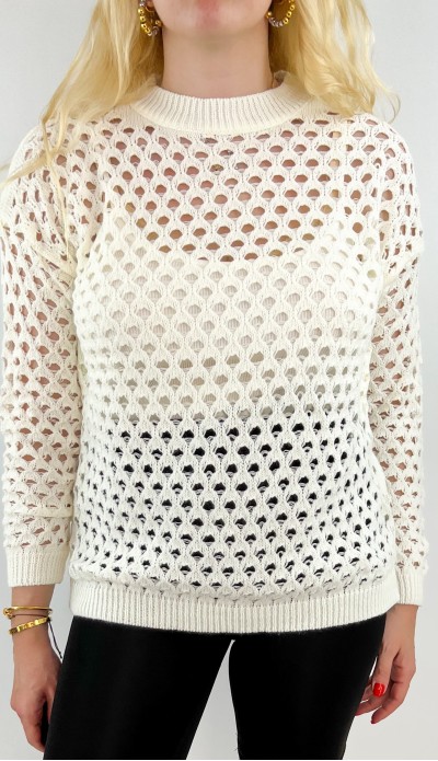 Krem rengi file kazak