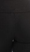 Black high waisted corset legging