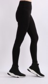 Black high waisted corset legging