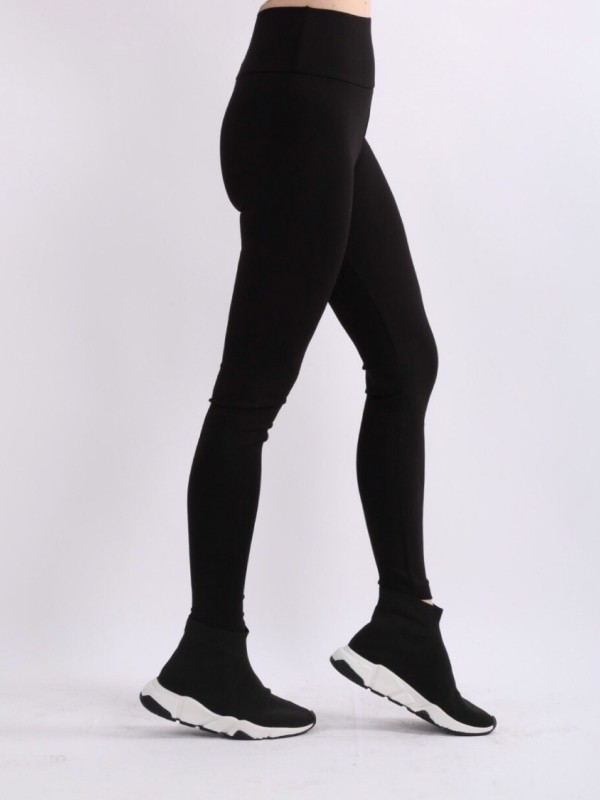 Black high waisted corset legging